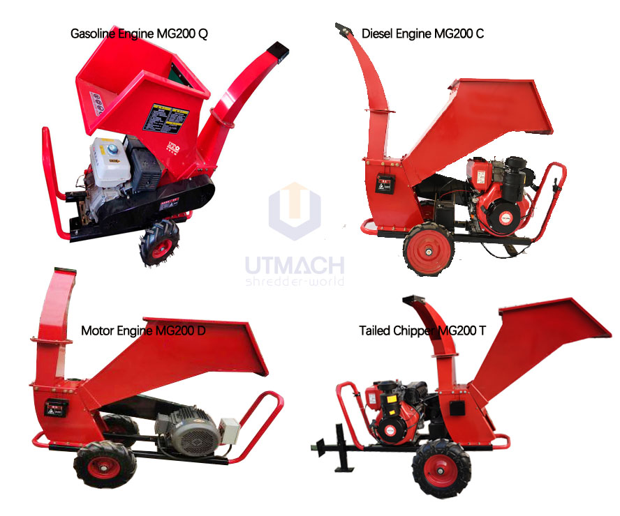 MG200 Mobile Wood Chipper