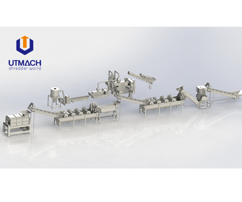 PP PE Film Recycling Line