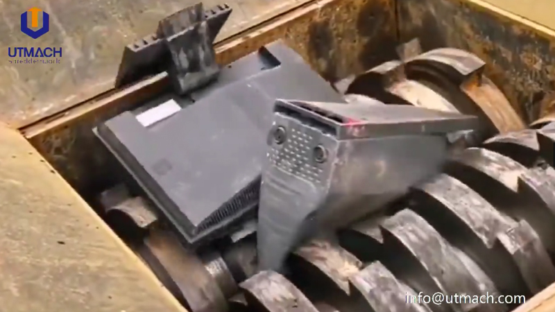 E-waste Shredder from Computer Shredding