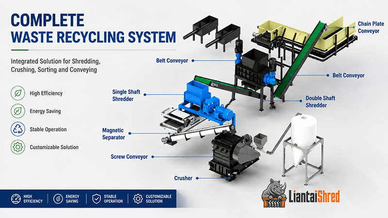 Tire Recycling Solution——Efficient Rubber Crushing and Resou